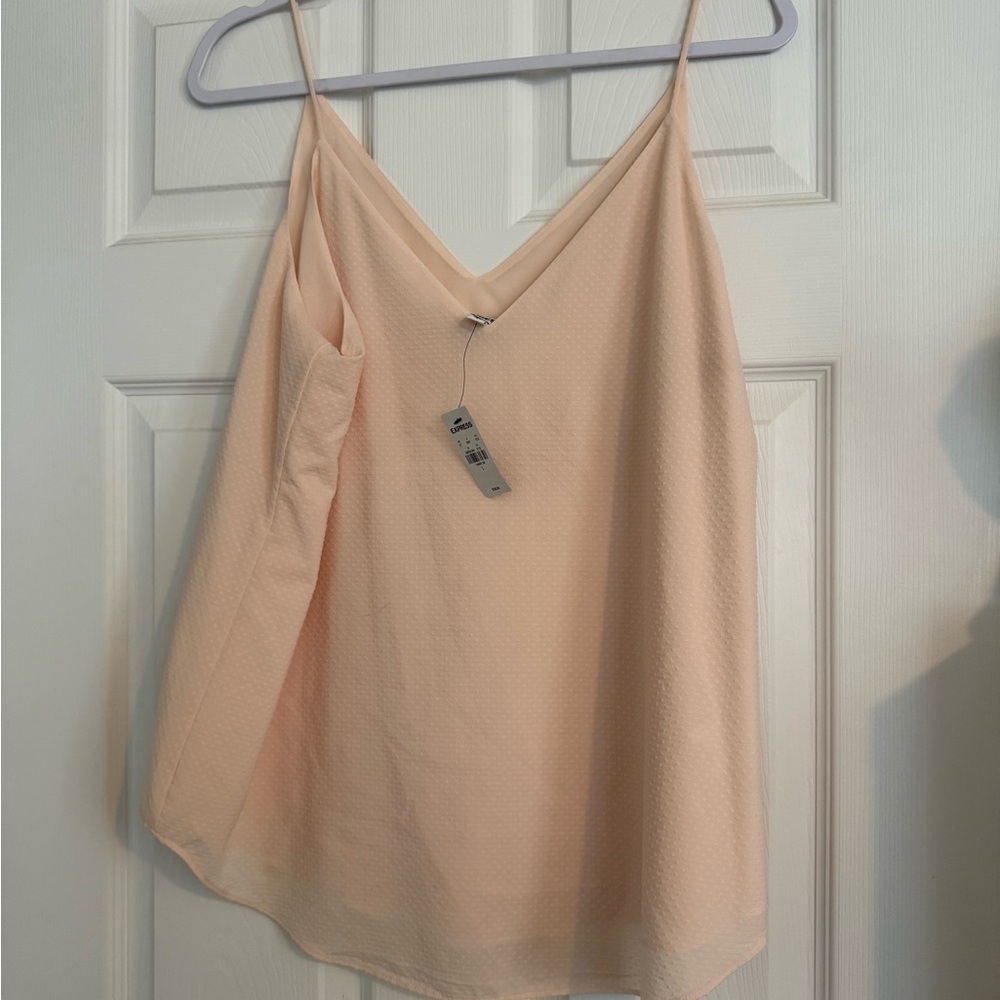 Express Soft Cream Camisole Top